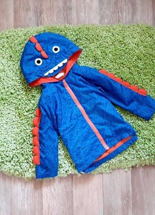 Дождевик, плащ, ветровка на флисе m&co