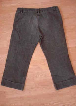 Летние укороченные джинсы капри2 фото
