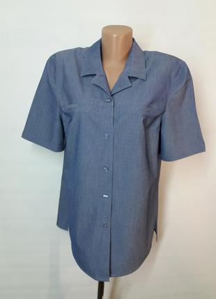 Сорочка коротким рукавом денім лиоцел від бренду ara
