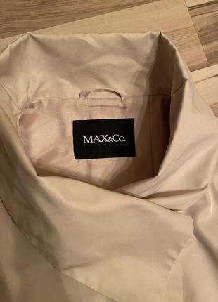 Шикарный тренч, плащ max&co (maxmara) оригинал🧥✨(италия🇮🇹)2 фото