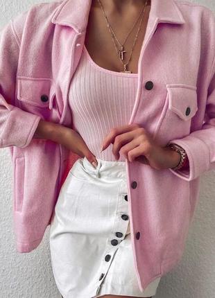 Пальто-рубашка