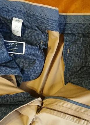 Фірмові англійські брюки чиноси charles tyrwhitt,нові,розмір 36.6 фото
