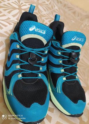 Кросівки водонепроникні трекінгові  рефлектив стильні asics casual gel fuji viper 2 gore-tex(w) talla hiking shoes