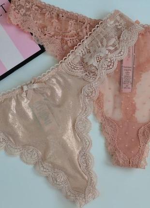 Брендові стрінги victoria's secret