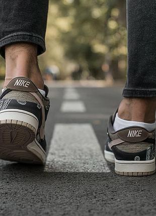 Кроссовки nike sb dunk x travis scott 5