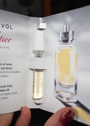 Парфюм cartier l’envol eau de toilette (сша)3 фото