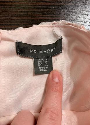 Юбка беж/пудровый до колена primark4 фото