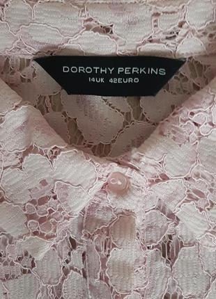 Блузочка пудрового цвета"dorothy perkins"3 фото