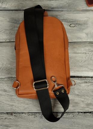 Кожаная сумка через плече 3