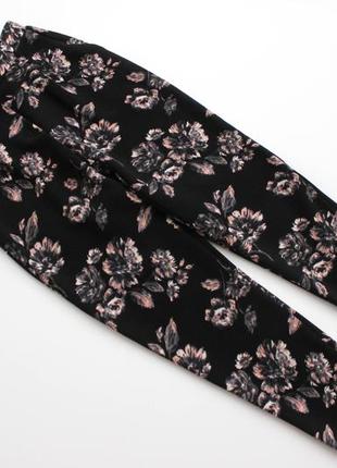 Брюки в цветочный принт k&d london