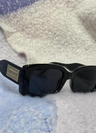 Очки versace,солнцезащитные очки,очки чёрные,очки,солнечные очки
