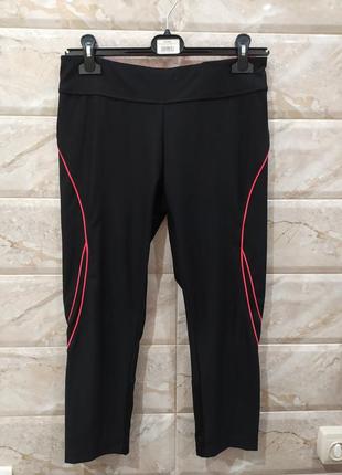 Спортивні жіночі легінси капрі athletic works, uk 12-14