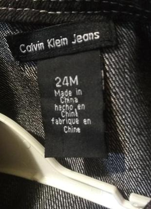 Теплое платье calvin klein jeans на 2 годика5 фото