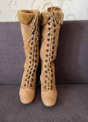 Чобітки на хутрі