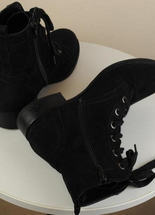 Ботинки женские демисезонные на шнуровке, размер 40.4 фото