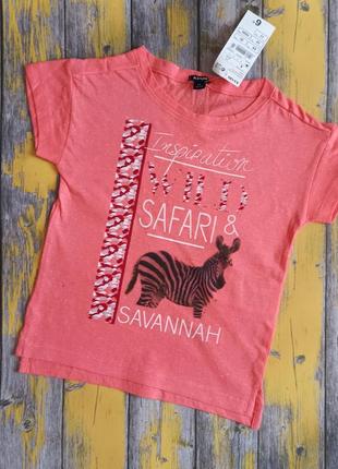 Літня футболка для дівчинки kiabi, (104 см)