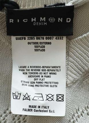 Пуловер richmond denim (италия)4 фото
