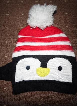 Шапка на флисе 4-6 лет