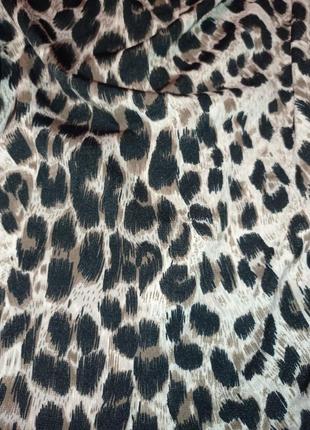 Блуза принт леопард5 фото