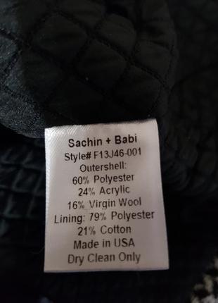 Легкое деми пальто дорогого американского бренда sachin+babi! новое!8 фото