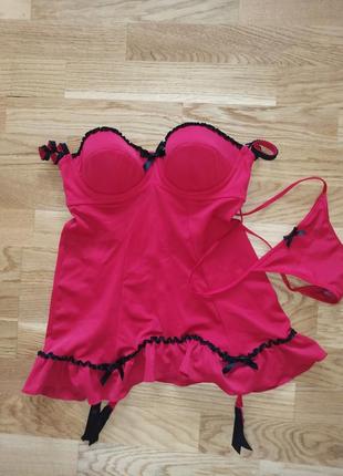 Комплект пеньюар і трусики ann summers