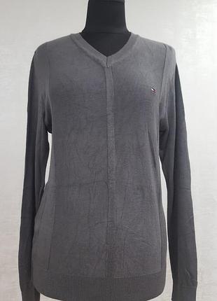 Tommy hilfiger х/б пуловер