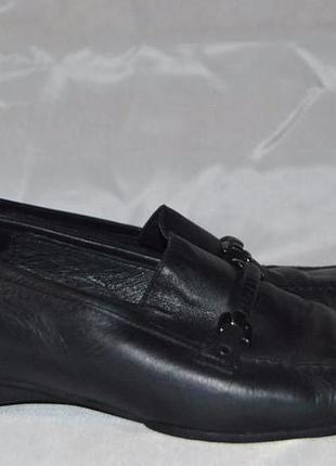 Мокасіни туфлі балетки шкіряні relaxx розмір 40, туфли размер 40