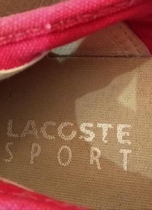 Кеди lacoste sport3 фото