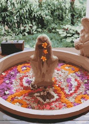 Картина по номерам спа день на бали браш