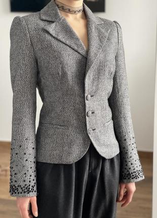 Жакет расшитый бисером