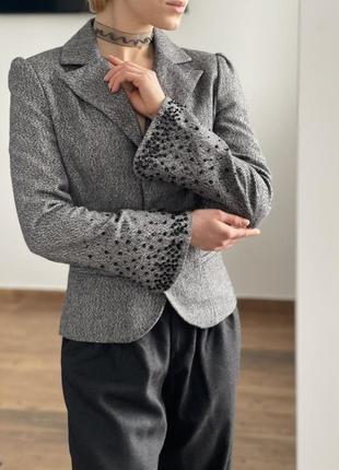 Жакет расшитый бисером