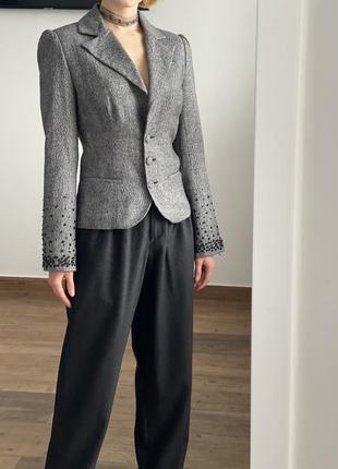 Жакет расшитый бисером