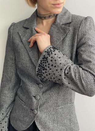 Жакет расшитый бисером