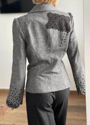 Жакет расшитый бисером