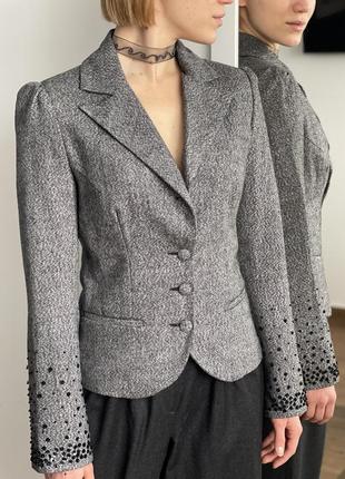 Жакет расшитый бисером