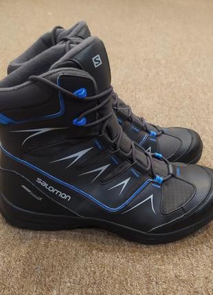 Ботинки мужские зимние salomon tikal ii cswp 394046 (оригинал)