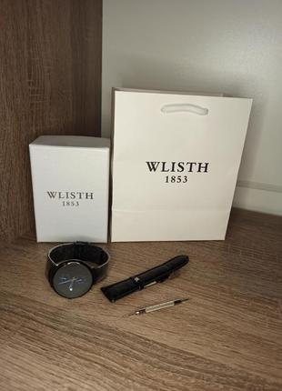 Часы whisth 1853 в подарочной упаковке и пакете, ремешок в подарок)5 фото