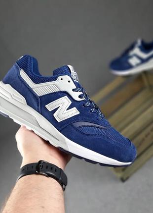 Кросівки чоловічі new balance 997h сині / кросівки чоловічі сині