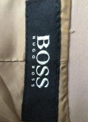 Элегантный пиджак бежевого цвета boss hugo boss8 фото