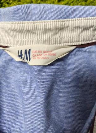 Рубашка на мальчика h&m 3