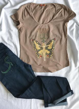 Футболка коричневая