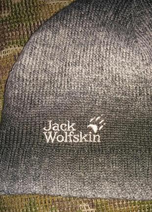 Шапка jack wolfskin stormlock, оригинал6 фото