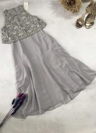 Нарядное платье лилового цвета фирмы bi bi