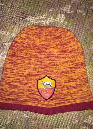 Шапка nike as roma, двухсторонняя, оригинал