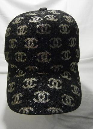 Chanel logo city sport cap дружин. бейсболка з сіткою rare