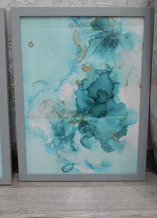 Картина в техніці alcohol ink