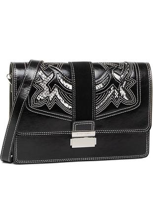 Сумка бохо кожанная / + замша gino rossi™️