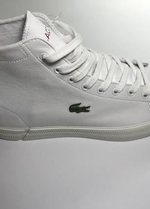 Продам мужские кеды/кроссовки lacoste gripshot mid кожа оригинал