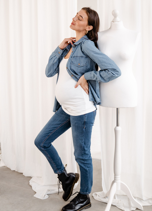 Джинси для вагітних, майбутніх мам (джинсы для беременных)2 фото