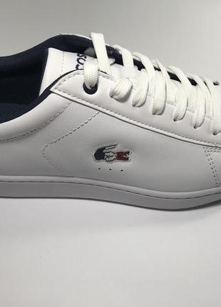 Продам мужские кроссовки/кеды lacoste carnaby evo кожа оригинал